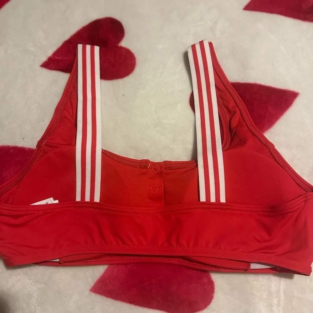 SEAFOLLY Tank Bikini Top in Chilli Red NWOT